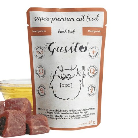 Gussto - Fresh Beef (wołowina) 85g