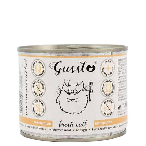 Gussto - Fresh Calf (cielęcina) 200g - zestaw 6x200g