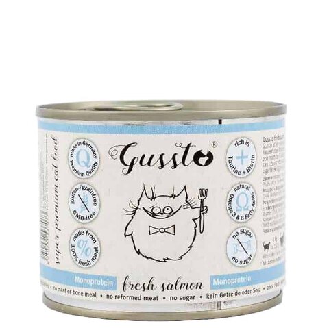 Gussto - Fresh Salmon (łosoś) 190g