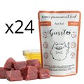 Gussto - Fresh Beef Wołowina - Zestaw 24 x 85g