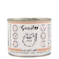 Gussto - Fresh Calf & Rabbit Cielęcina i Królik - Zestaw 6 x 200g