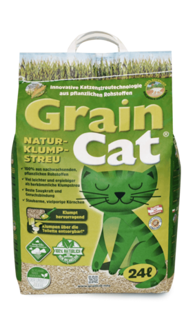 Grain Cat 24L Żwirek Zbrylający dla Kotów