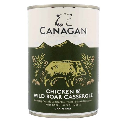 Canagan - Chicken & Wild Boar Casserole Kurczak i Dzik 400g