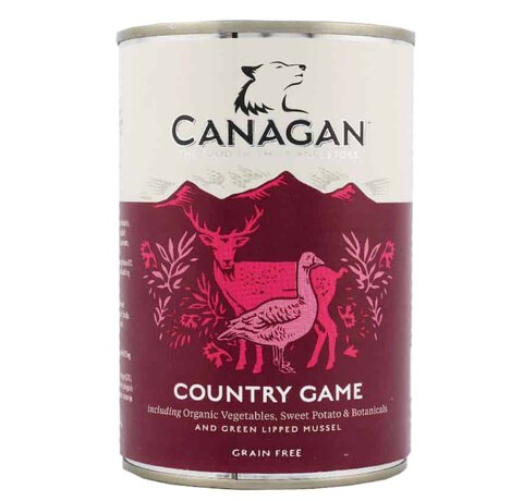 Canagan - Country Game Dziczyzna Kaczka Gęś 400g
