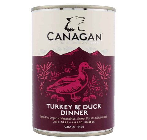 Canagan - Turkey & Duck Dinner Indyk Kaczka 400g