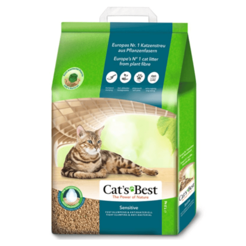 Cat's Best Sensitive 20L / 7,2kg Żwirek zbrylający 