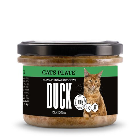 Cats Plate - Duck Kaczka 180g