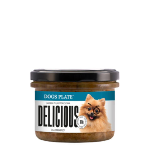 Dogs Plate - Delicious Kaczka 180g