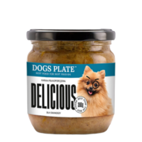 Dogs Plate - Delicious Kaczka 360g