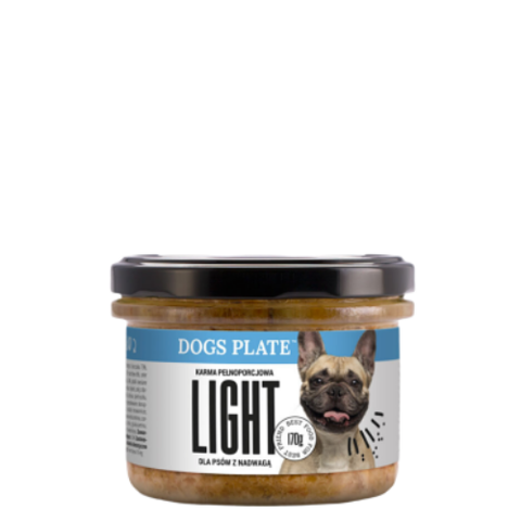 Dogs Plate - Light Kurczak 180g