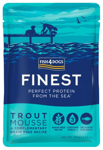 Fish4Dogs - Finest Trout - Mus z Pstrąga 100g