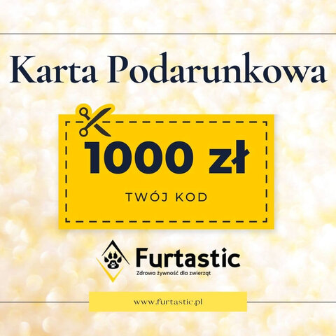 Furtastyczna Karta Podarunkowa 1000 zł