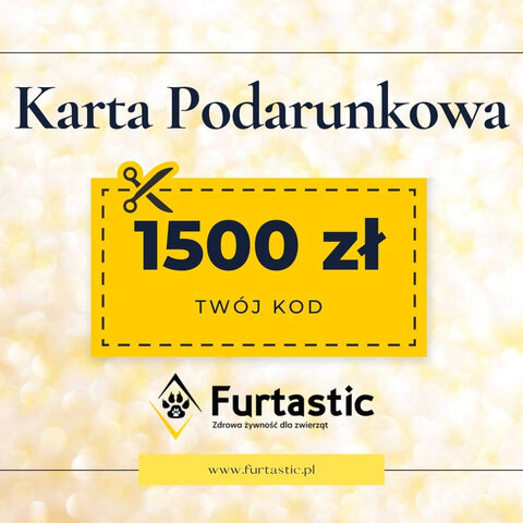 Furtastyczna Karta Podarunkowa 1500 zł