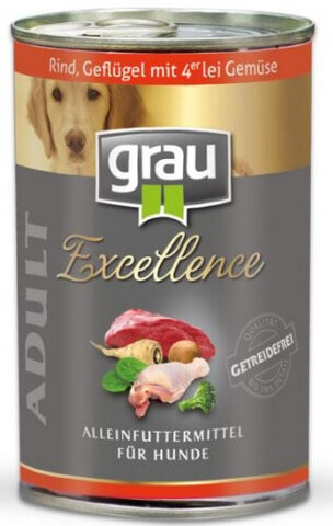 Grau Excellence - Wołowina - Drób - Warzywa - 400g