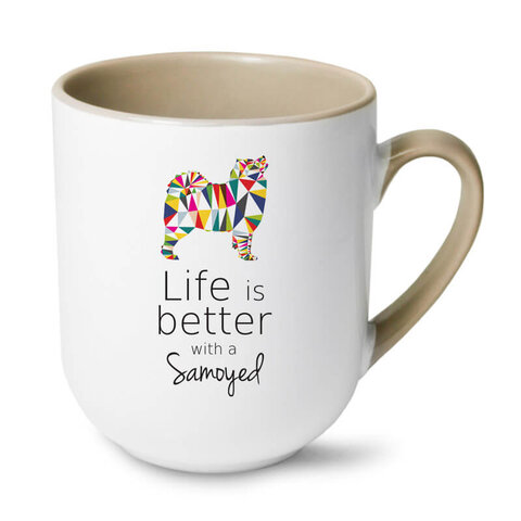 Kubek Samoyed - Seria Coffee