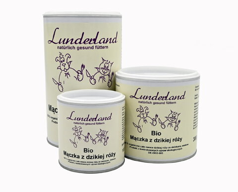 Lunderland - Organiczna Mączka z Dzikiej Róży BIO 600 g