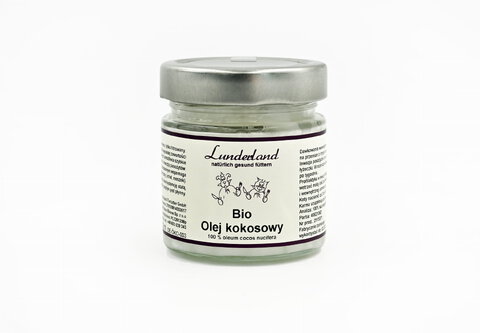 Lunderland - Organiczny Olej Kokosowy BIO 200 g