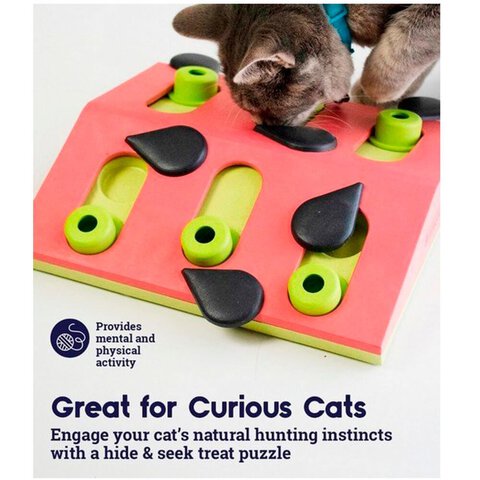 Nina Ottosson Cat Melon Madness Puzzle&Play - gra edukacyjna dla Kotów