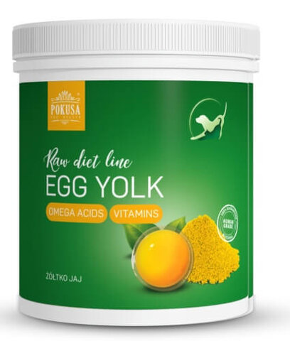 Pokusa - RawDietLine Egg Yolk Żółtko Jaja 150g