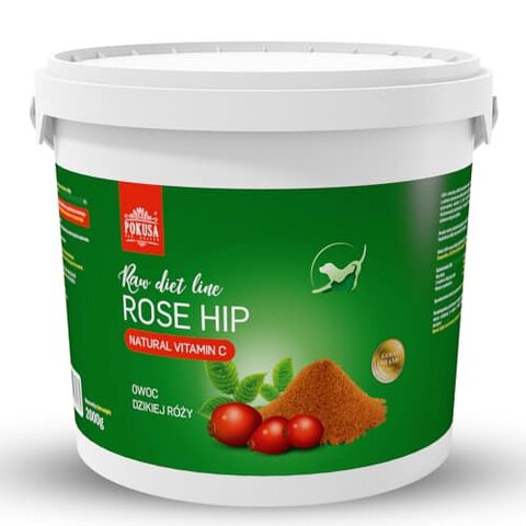Pokusa - RawDietLine Rose Hip Owoc Dzikiej Róży 200g