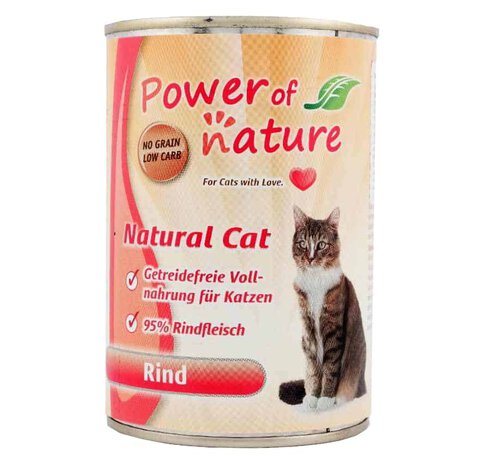 Power Of Nature - Natural Cat Wołowina 400g