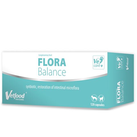 Vetfood - Flora Balance Synbiotyk 15 kaps.