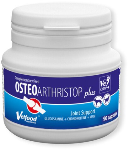 Vetfood - Osteoarthristop Plus 90 kaps. Wzmocnienie Stawów
