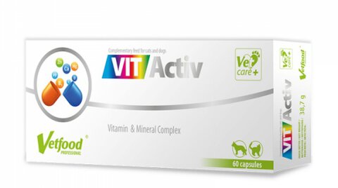 Vetfood - VitActiv 60 kaps. Prawidłowy Rozwój